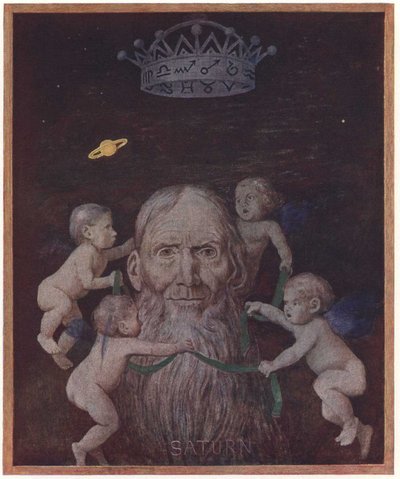 Saturn by Hans Thoma